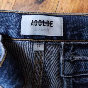 SOLD 💋 Dark blue Agolde 90s pinch  waist size 27